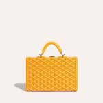 Goyard Grand Hôtel Trunk Bag Yellow - Image 2